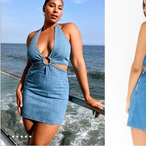Show me your mumu denim dress